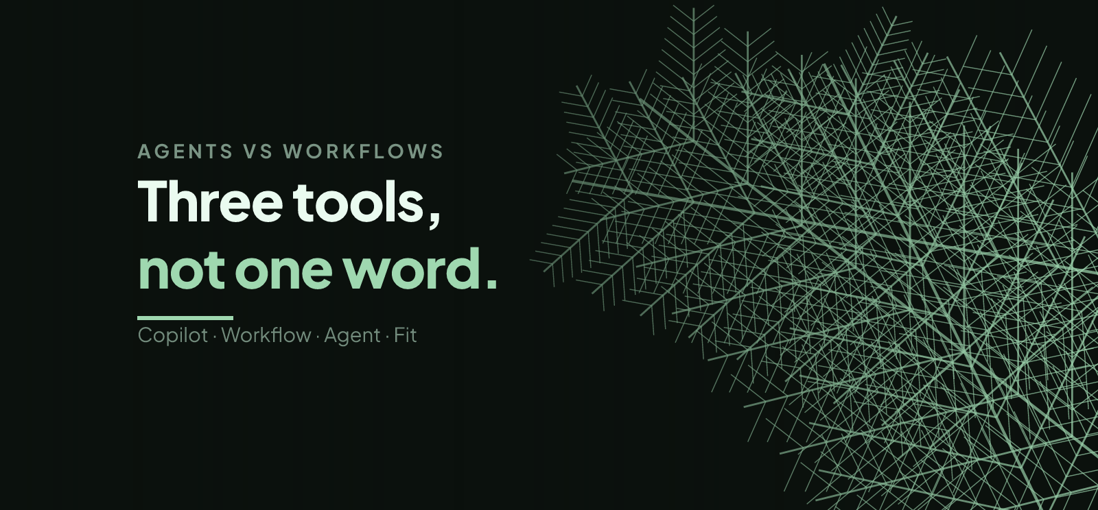 AI Agents vs Workflows vs Copilots: Which to Use