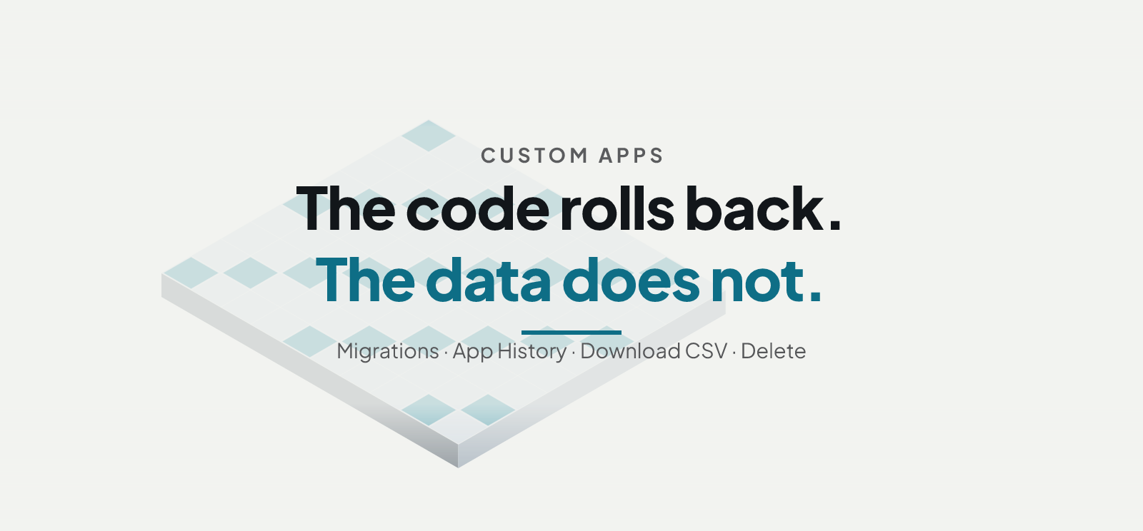 AI-Built App Data Storage: What Survives a Change