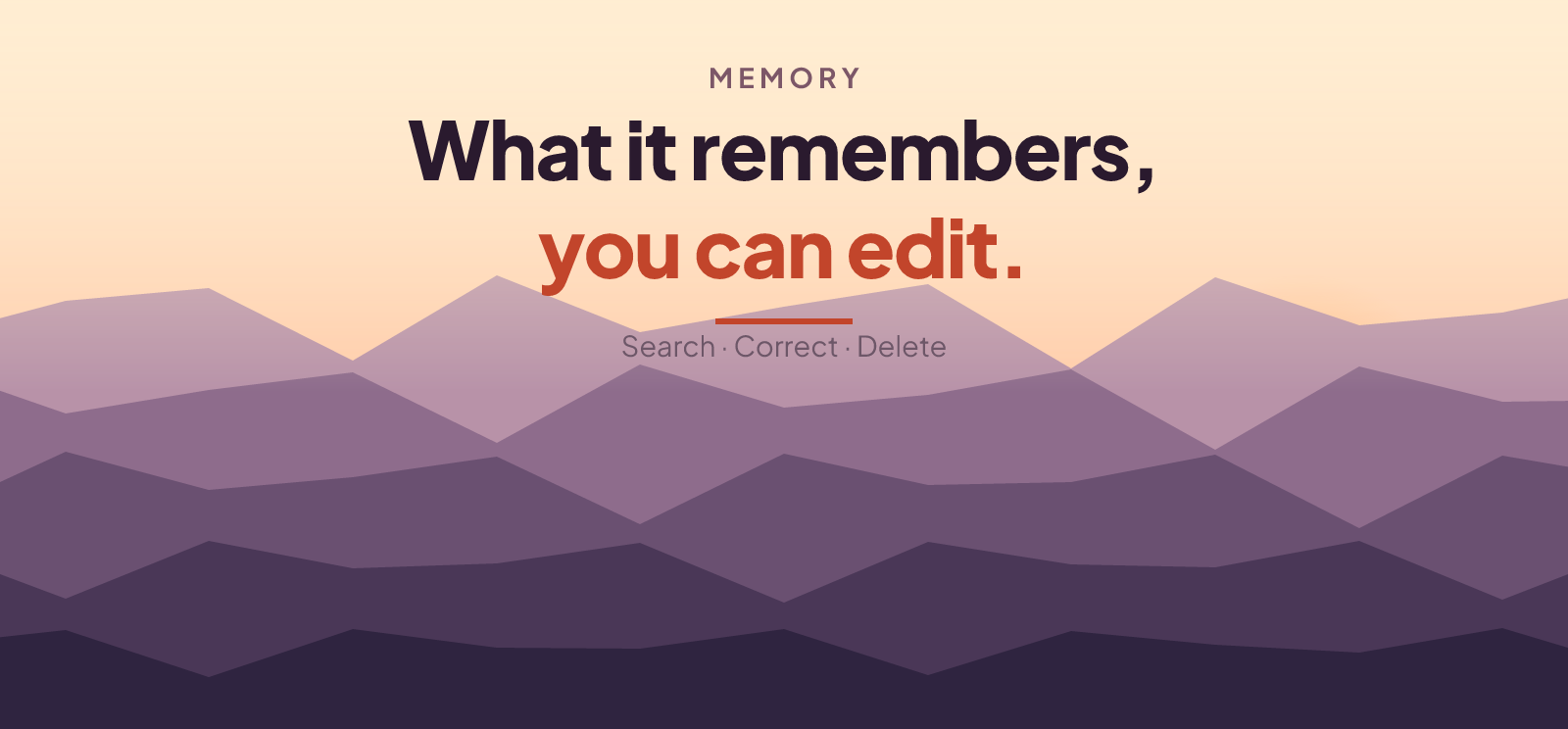 Edit What Your AI Assistant Remembers About You