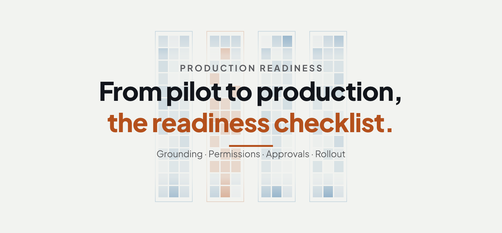 From AI Pilot to Production: The Enterprise Readiness Checklist