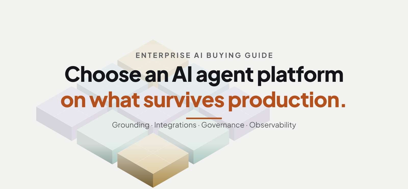 How to Choose the Right Enterprise AI Agent Platform