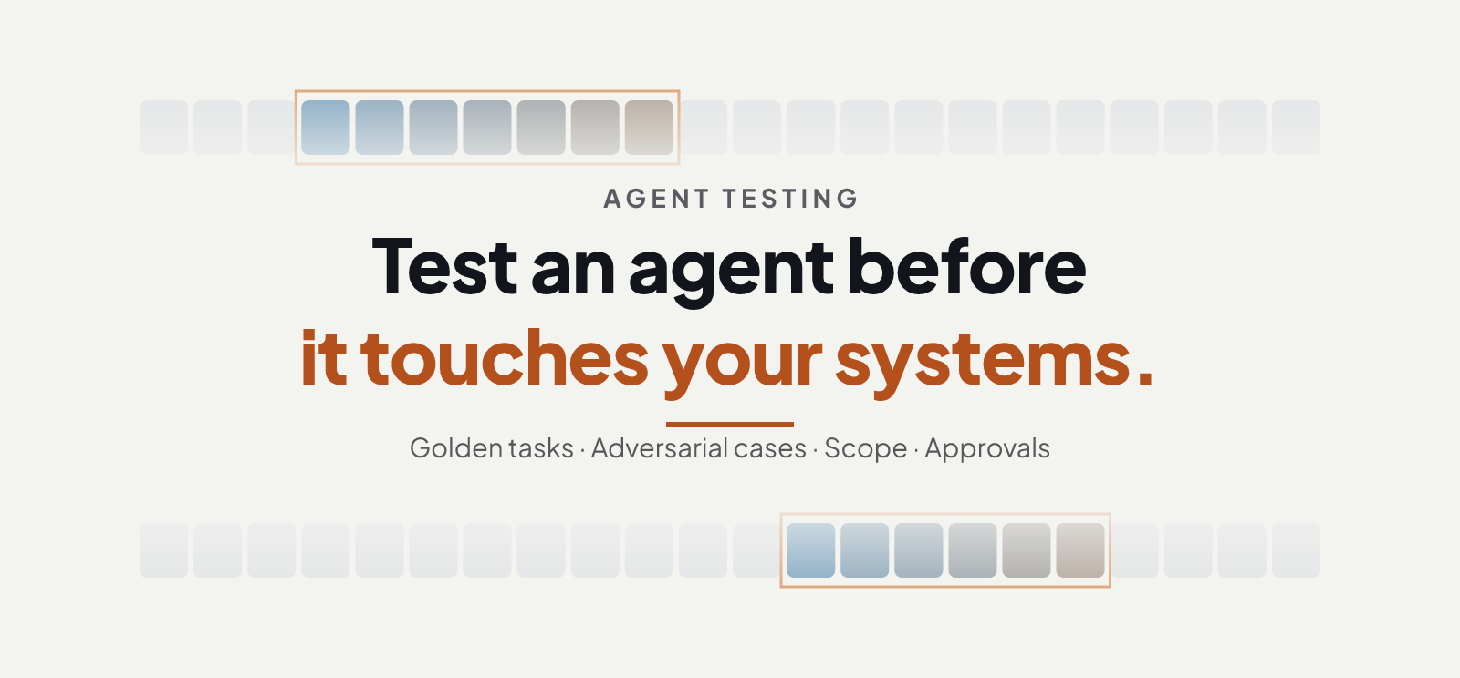 How to Test an AI Agent Before It Touches a Business System