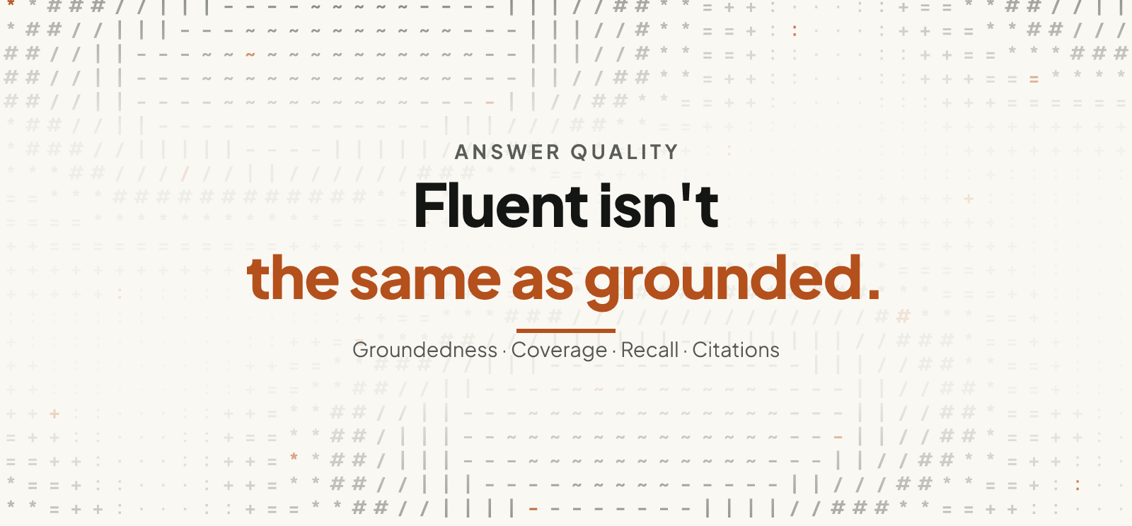 How to Measure AI Answer Quality and Source Coverage
