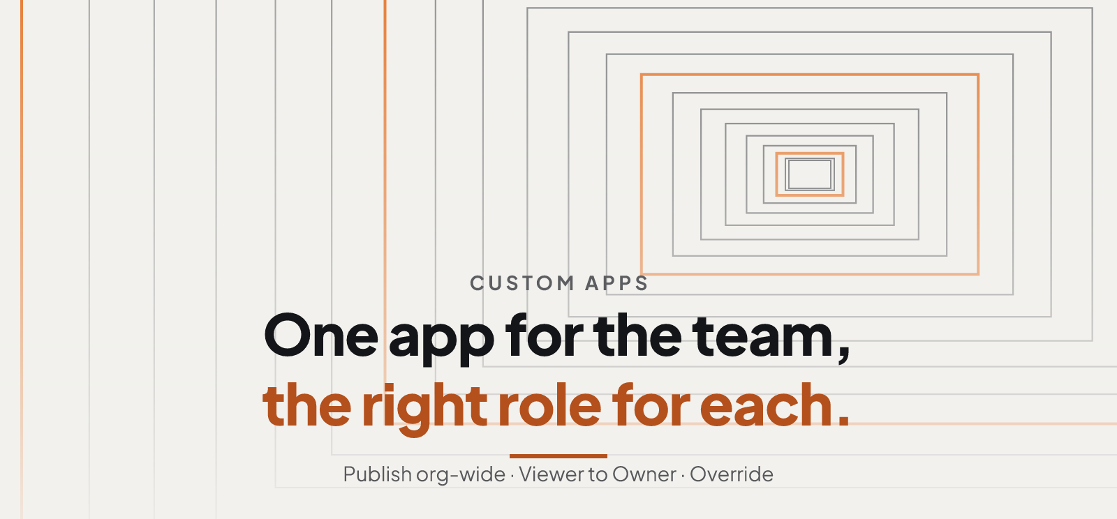 How to Share an Internal App with Roles