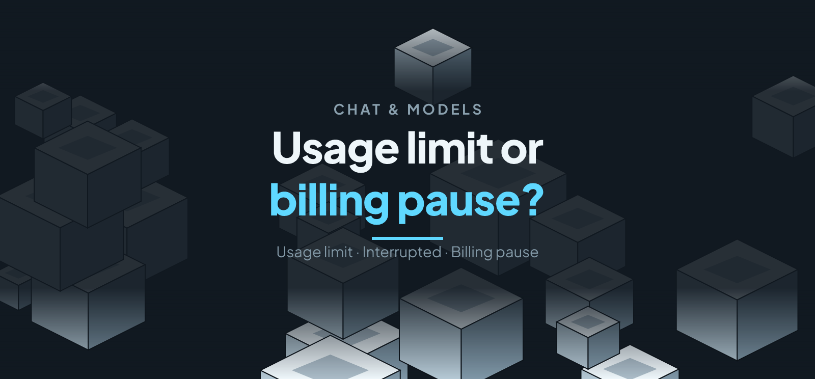 Usage Limit or Billing Pause? Diagnose a Stopped Insulin Reply
